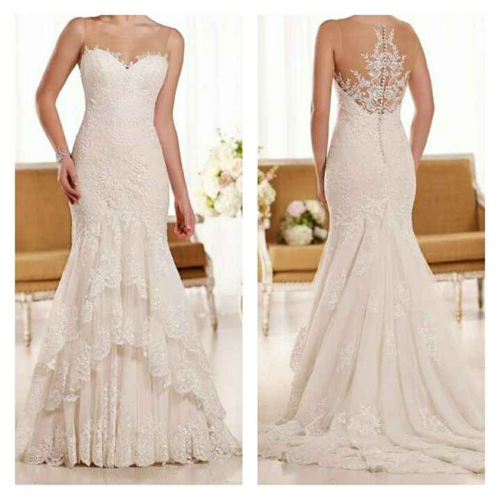 I wanna see your wedding dress!