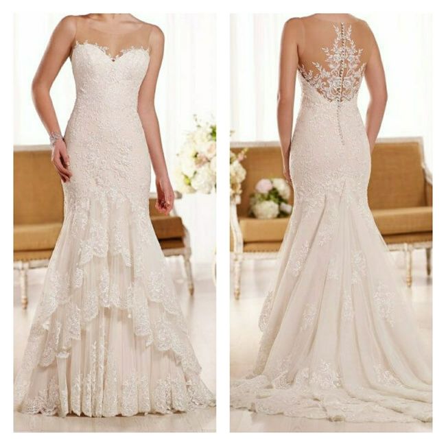 I wanna see your wedding dress!