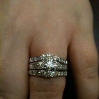 Alright ladies! Let's see those gorgeous rings...