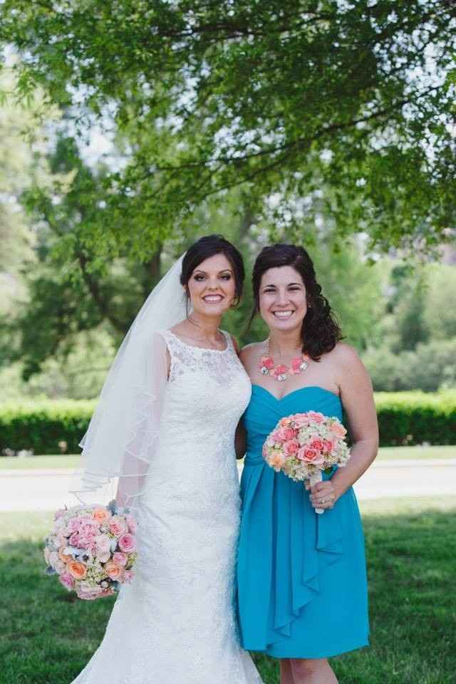 Tell me about/show me pix of when you were a bridesmaid!