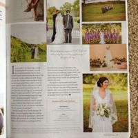 PICTURES!!! Our wedding got picked for Carolina Bride Magazine!!!!