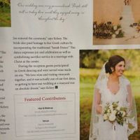 PICTURES!!! Our wedding got picked for Carolina Bride Magazine!!!!