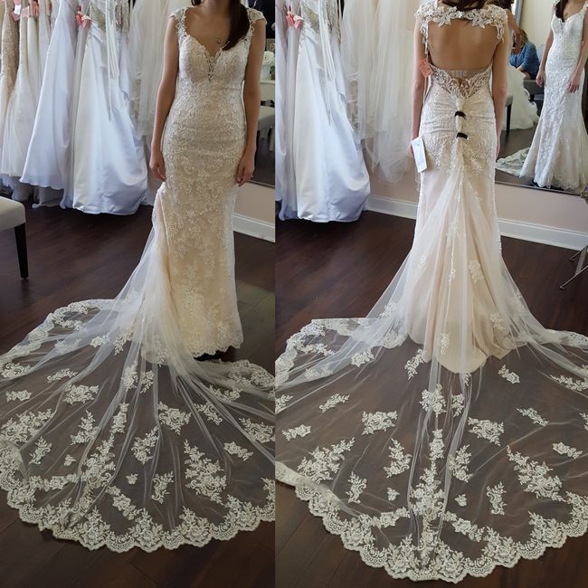 Let's see your lace wedding dresses!