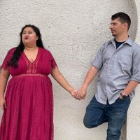 Plus Size Engagement Photo Outfit - 1