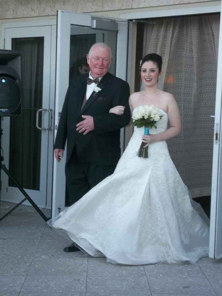 HOLY MATRIMONY!! Were married :)