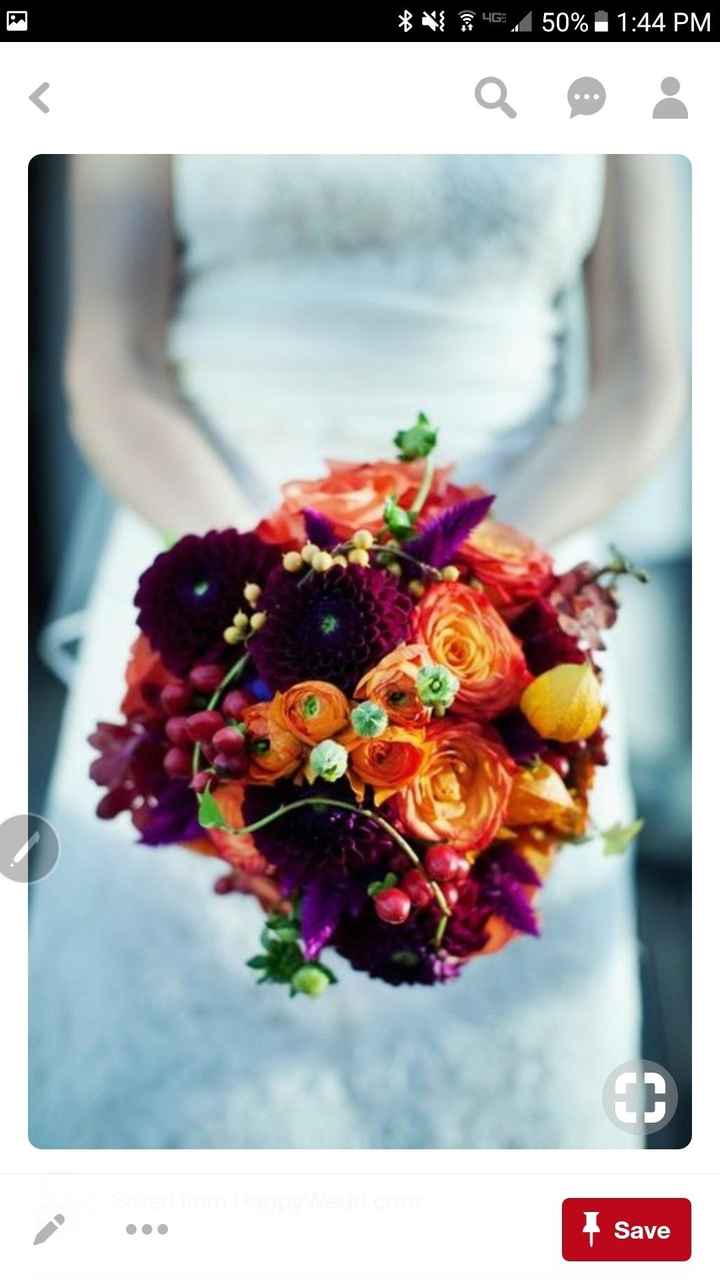 Fall Themed Wedding - Your Ideas & Pics!?