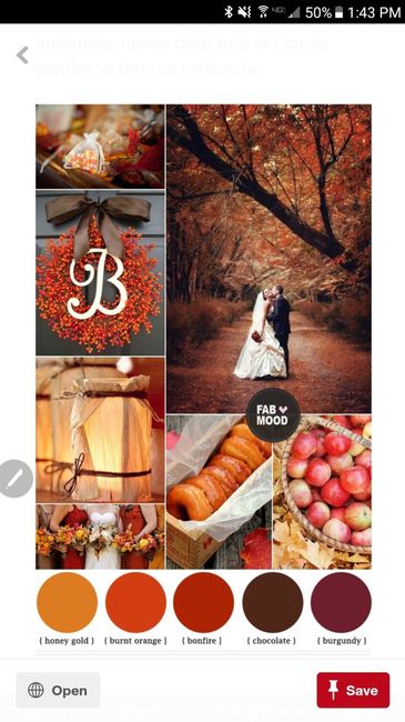 Fall Themed Wedding - Your Ideas & Pics!?