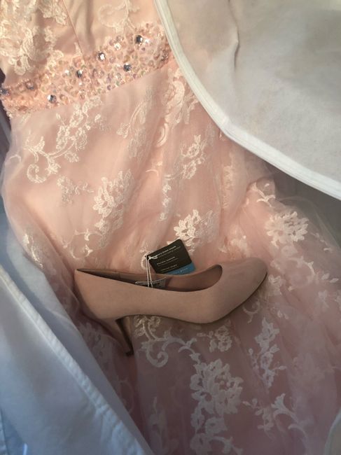 Curious what everyone's wedding shoes look like? - 1
