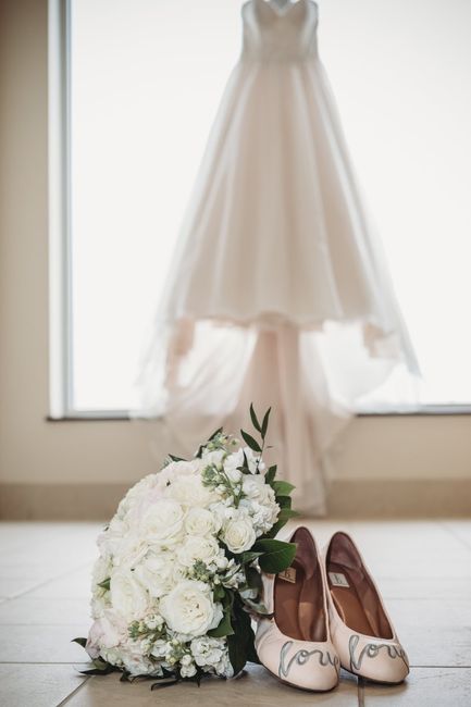 Show off your wedding shoes! 3