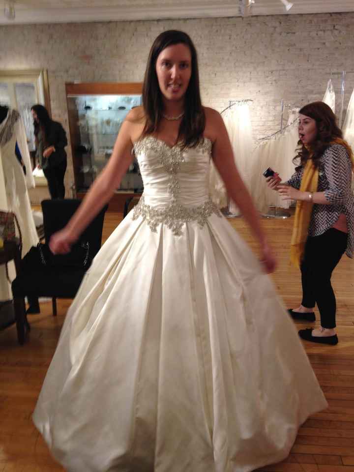 Obsessing over a dress...any one seen it in person??