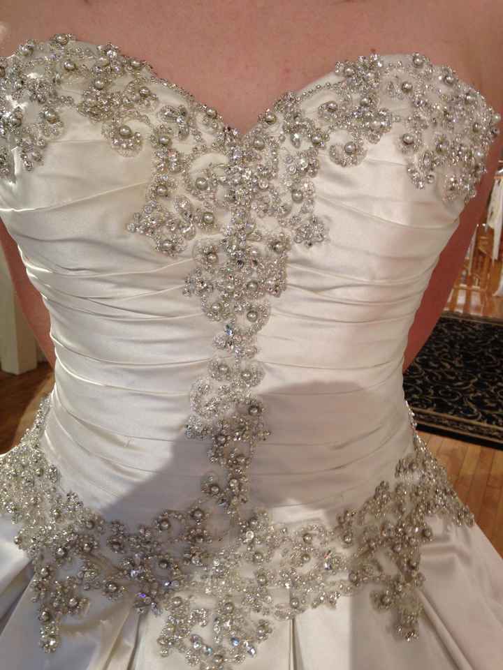 What's your favorite part of your wedding dress / suit?