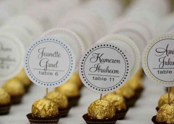 DIY Escort Cards (Pics)