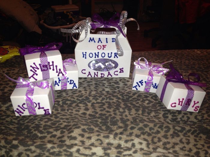 How did you ask your girls to be your bridesmaids?