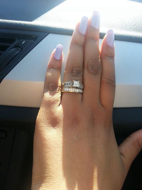 Show me your RING...engagement and/or wedding band :)