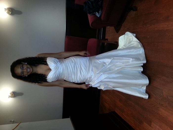 Married Gals! Before and After in your Wedding Dress...