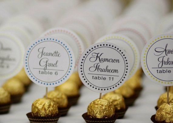 Show me your Escort Cards & Seating Chart