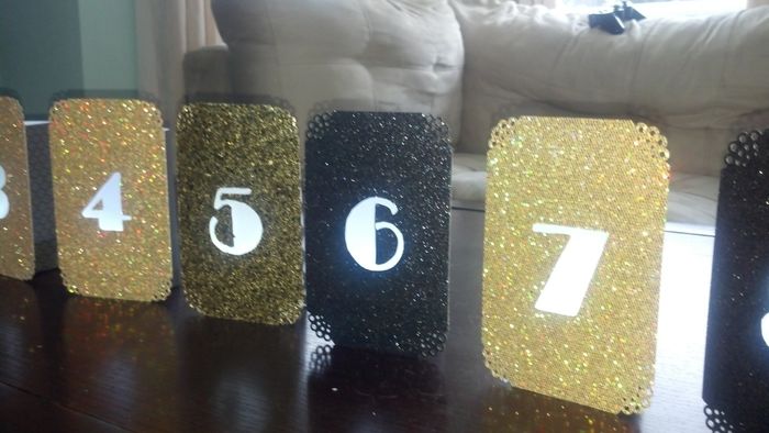 Unique table number ideas?