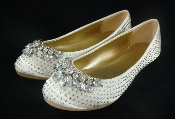 Ladies who wore flats on their big day