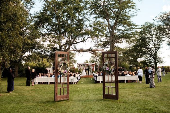 What does your ceremony seating look like?