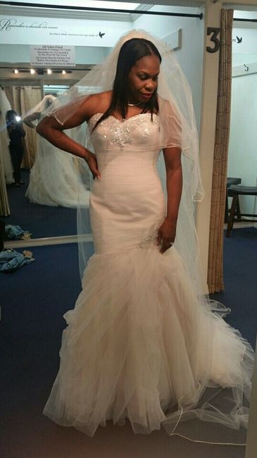 Let me see what you're wearing on your wedding day