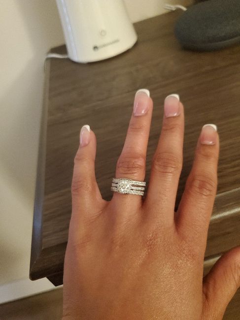 Wedding band/wrap vs diamond 2