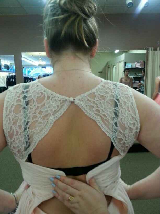 Bridesmaid dress dilemma