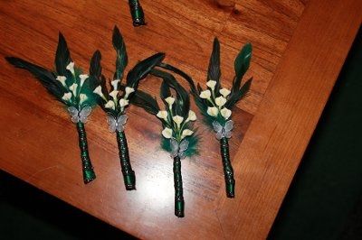 bouquets, bouts, FG headbands, garters *pics*