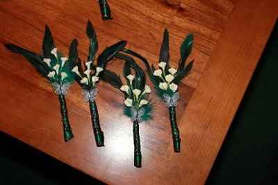 bouquets, bouts, FG headbands, garters *pics*