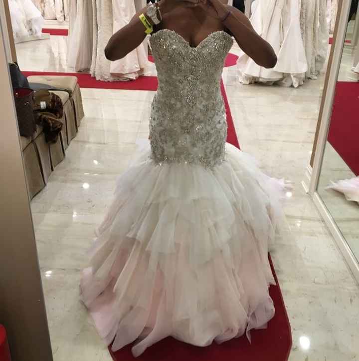 did u show your partner pics of the rejected dresses? (update: show us your rejects!)