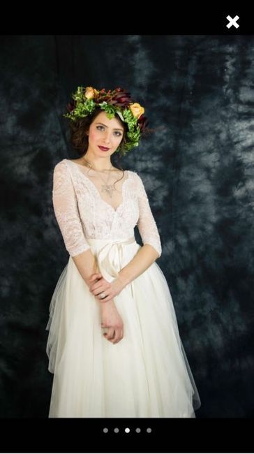 Searching for wedding dress style
