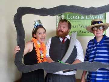 The wedding is over!