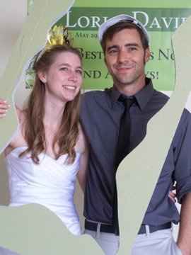 The wedding is over!