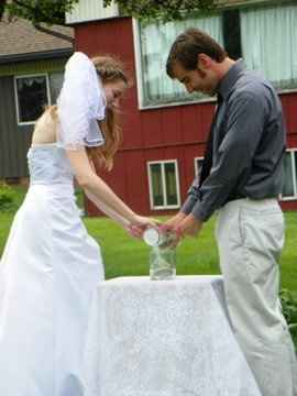 Warning!  If you're having an outdoor wedding...