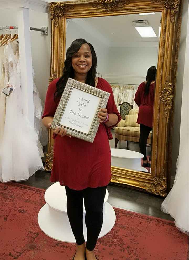 I Said YES to the dress @ I Do Bridal - Montgomery in Montgomery, AL
