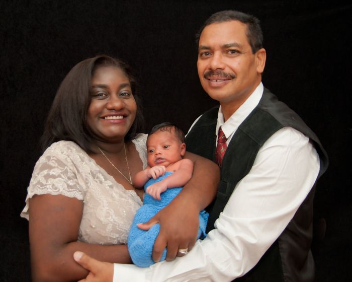 Our husband and I are proud to annouce the new edition to our family: Baby Micah