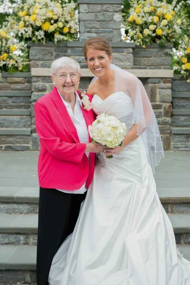 who will be or who was your oldest wedding guest?  Tell me your relationship & story.  please post u