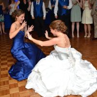 For those who wore or are planing to wear their gown during the reception