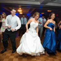 For those who wore or are planing to wear their gown during the reception