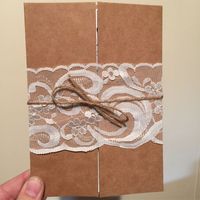 DIY help. How to make lace belly bands?  I'm failing at Google....