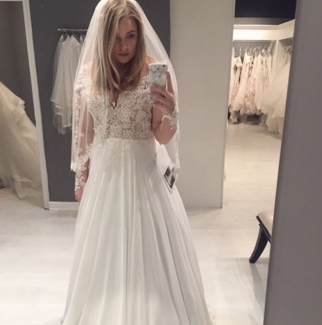I said YES to the dress!!!  :)