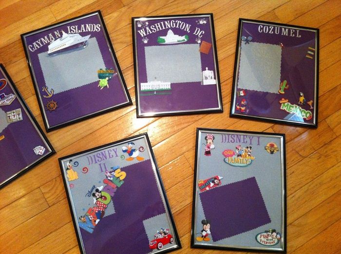 DIY Table numbers and flip flops