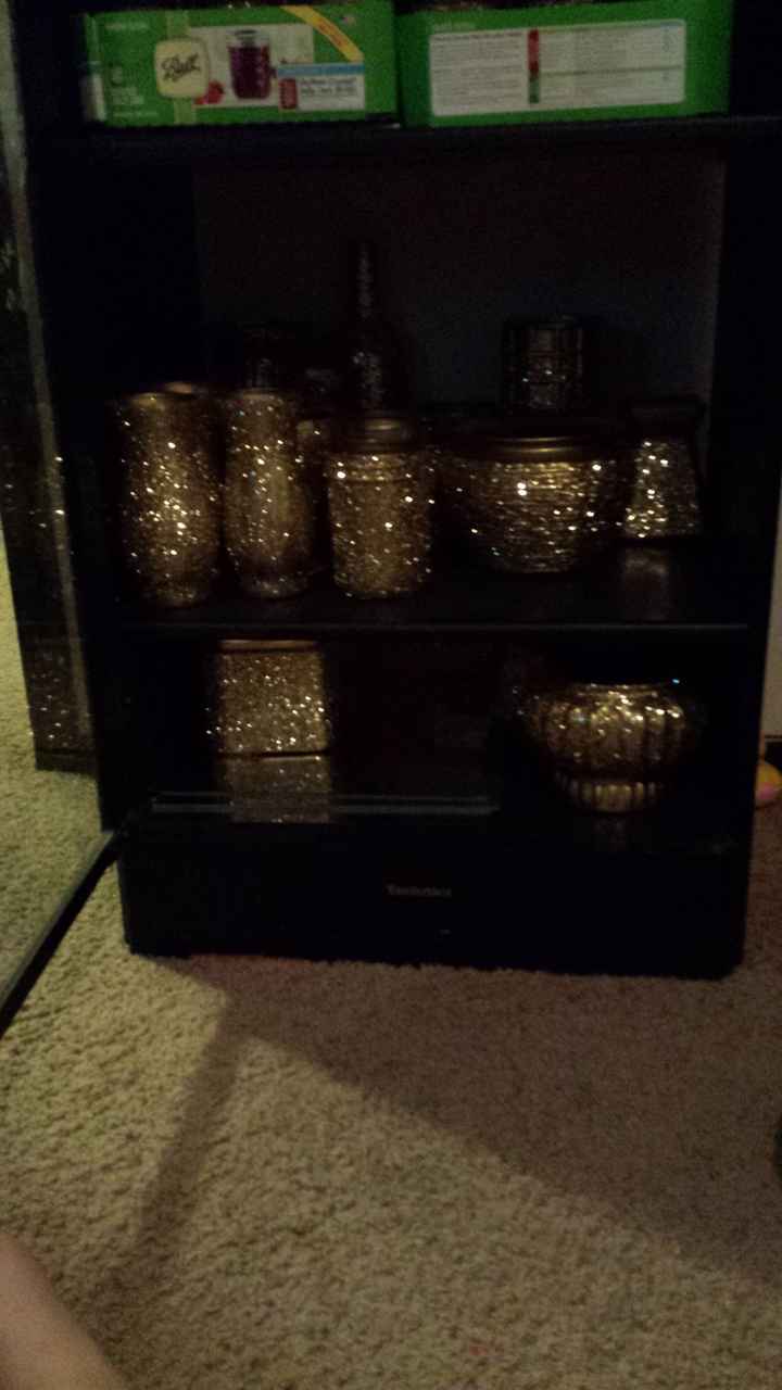 DIY overload this weekend. I swear, there is glitter everywhere now...