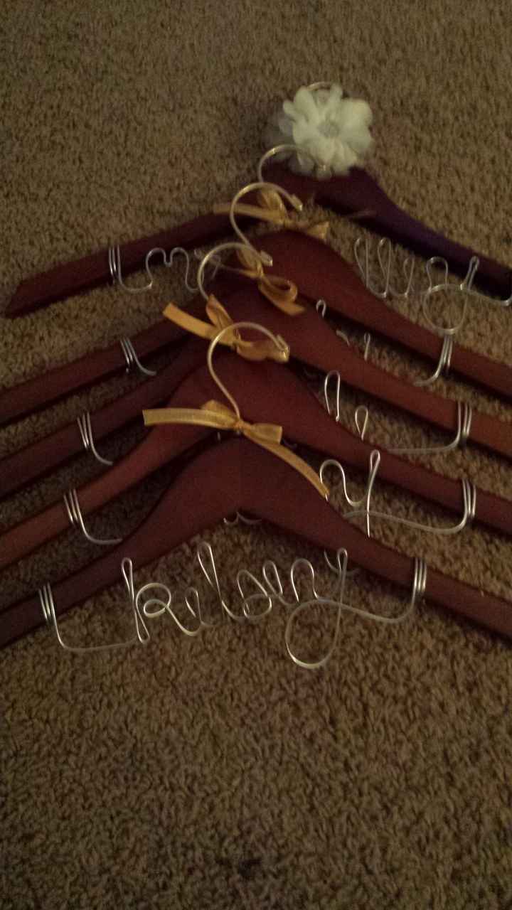 Personalized hangers
