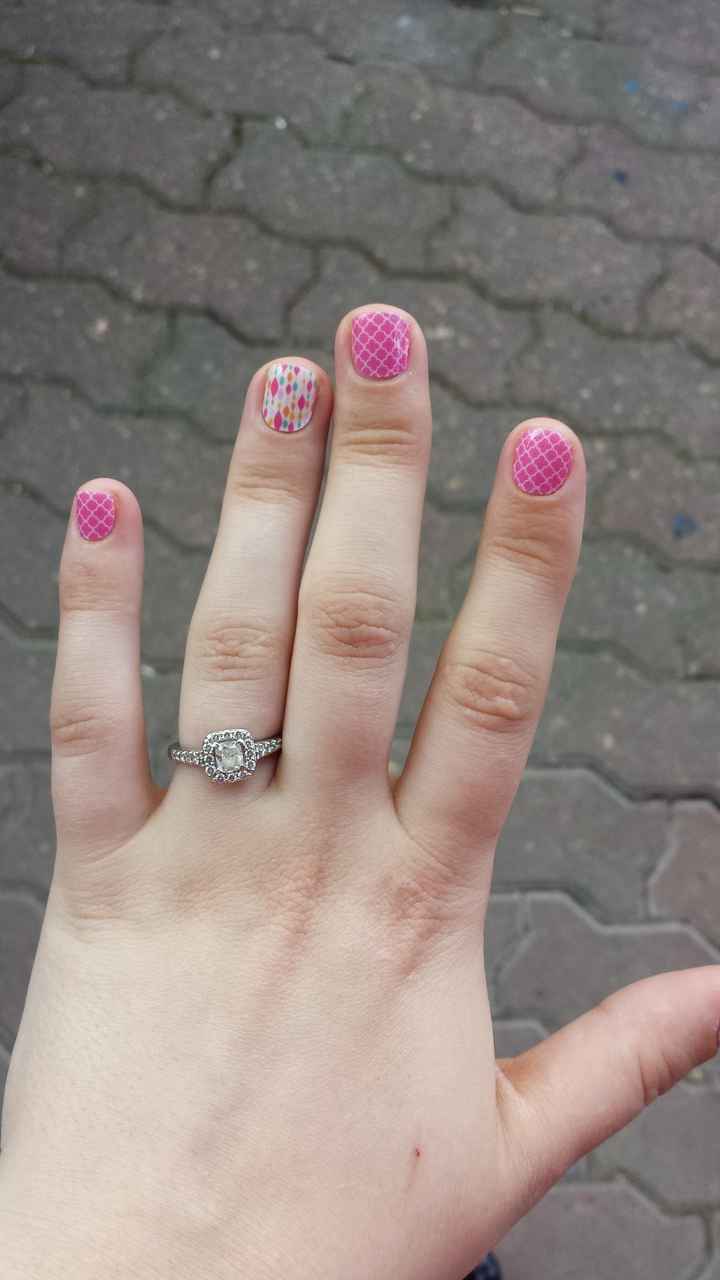 SPINOFF: Whether you like your engagement ring or not, let's see them!