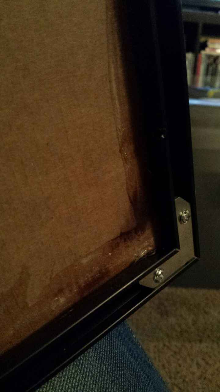 I kinda sorta set my guest book on fire.....