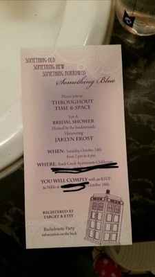 Show me your Shower Invites!