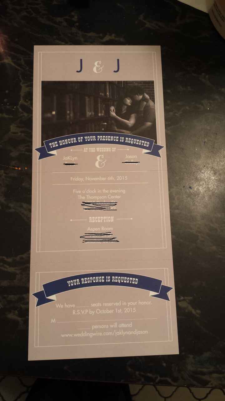 Show Off Your Invitations!!!!