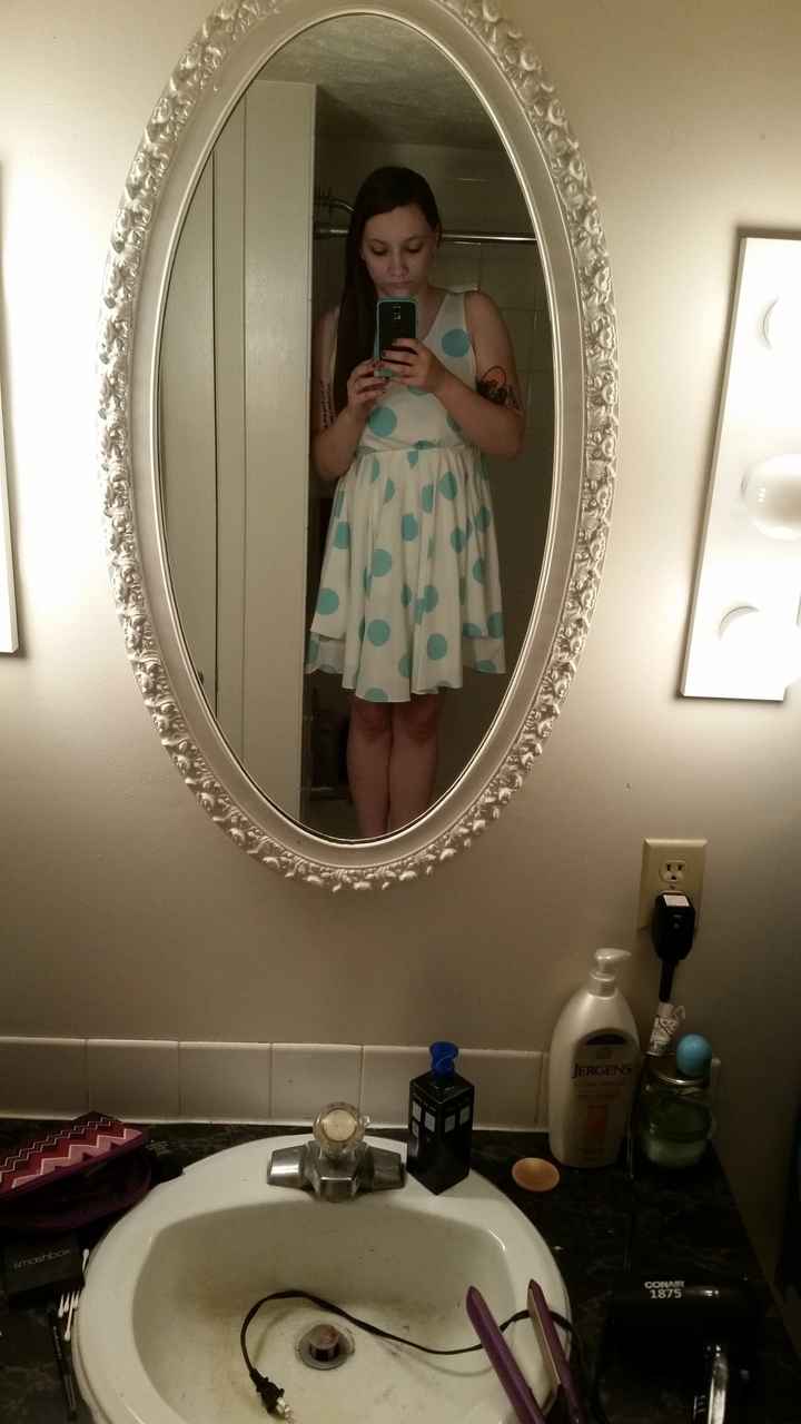 Show me your bridal shower outfit?