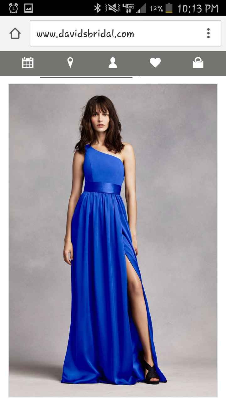 Show me ya dress! Bridesmaids dress that is.