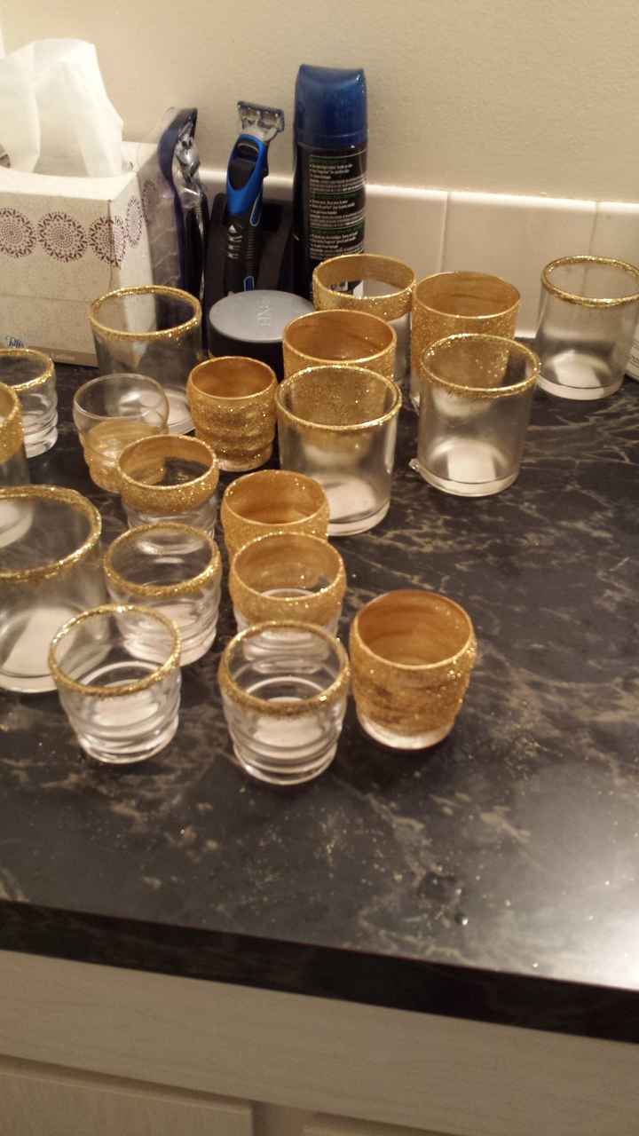 DIY overload this weekend. I swear, there is glitter everywhere now...